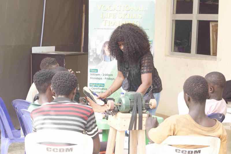 Vocational Training Program - Youth learning practical skills