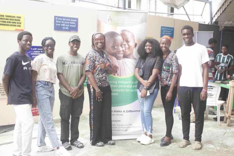 Team of volunteers and program participants